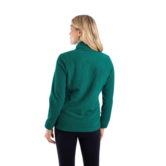 Weird Fish Womens/Ladies Cheryl Textured Full Zip Fleece Jacket (Peacock Blue) - Image 6