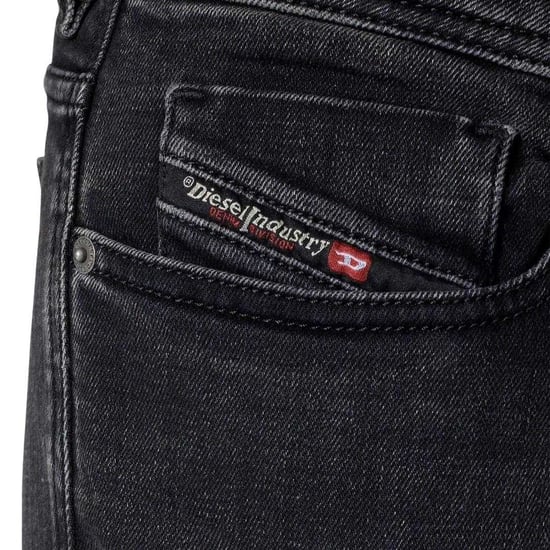 Diesel Heren Sleenker Skinny Jeans (Donkergrijs) - Image 4
