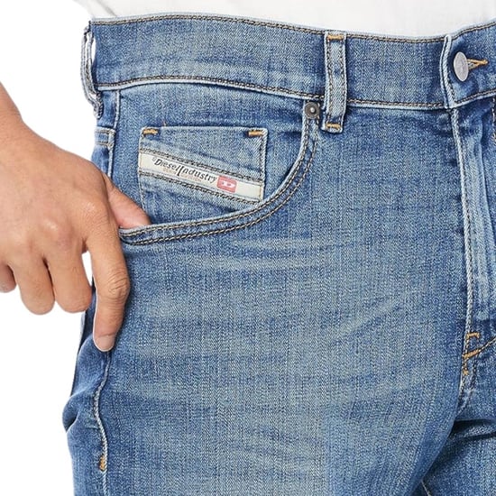 Diesel Heren D-Strukt Jeans (Lichtblauw) - Image 5