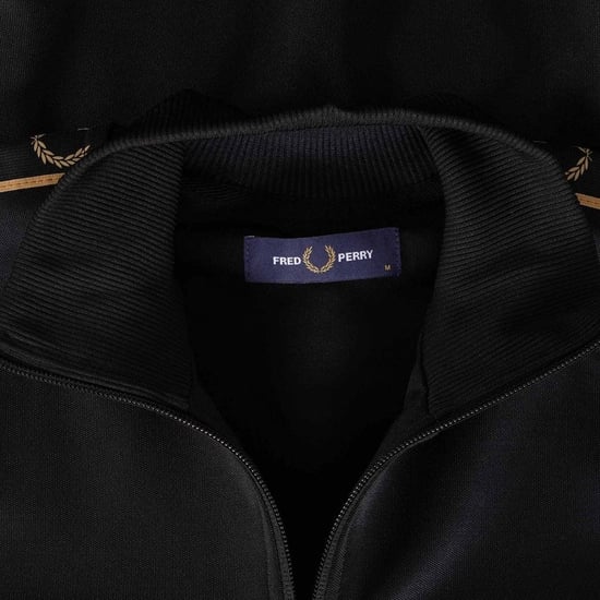 Fred Perry Trackjack voor kinderen (Zwart) - Image 2