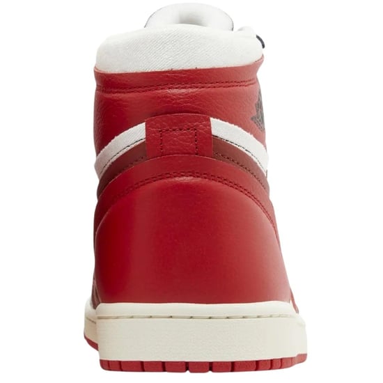 Nike Dames/Dames Air Jordan 1 Leren Trainers (Rood, Wit, Zwart) - Image 5