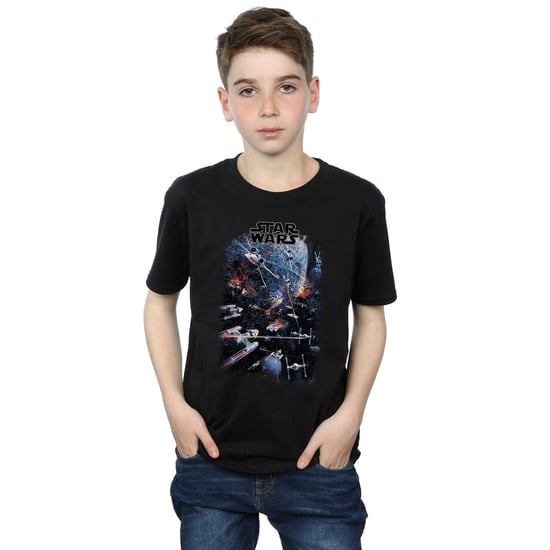 Star Wars Jongens Universum Strijd T-shirt (Zwart) - Image 2