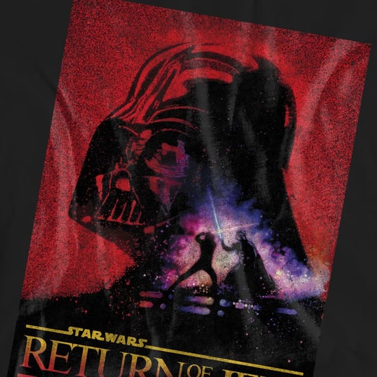 Star Wars Unisex volwassen Return Of The Jedi blok-T-shirt (Zwart) - Image 3