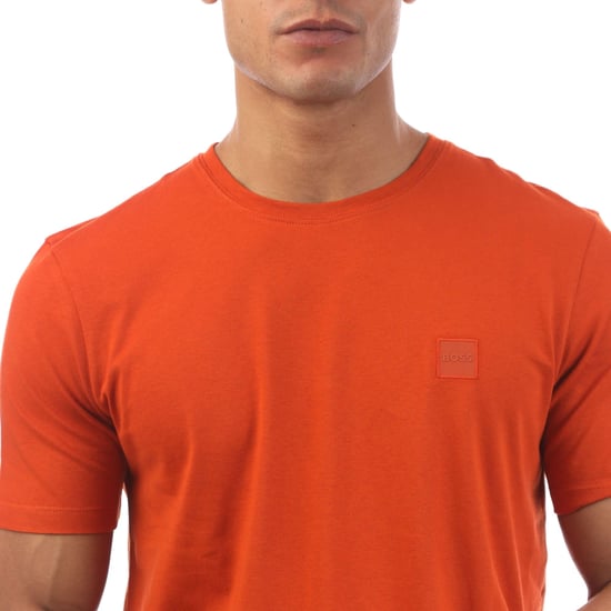 Boss Heren Tales T-Shirt (Oranje) - Image 3
