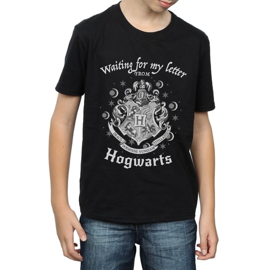 Harry Potter Jongens Wachten Op Mijn Brief Hogwarts Katoenen T-Shirt (Zwart) - Image 5