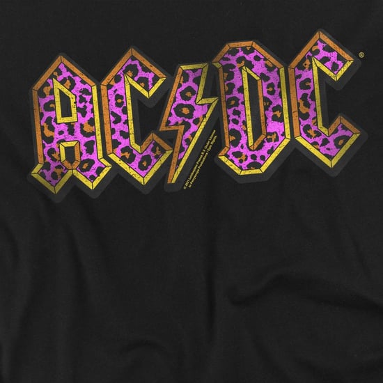 AC/DC Heren T-Shirt met dierenprint (Zwart) - Image 3