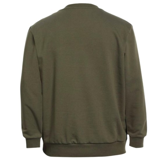 Diesel Heren Sweatshirt met vervaagd stippenlogo (Groen) - Image 5