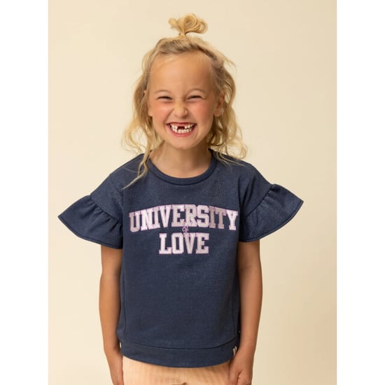 Looxs Revolution Mouwloze sweater lurex voor meisjes in de kleur - Image 1