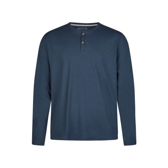 Phil & Co Heren winter pyjama set lang donker gestreept - Image 2