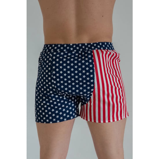 Happy Shorts Wijde boxershort met print amerikaanse vlag - Image 2