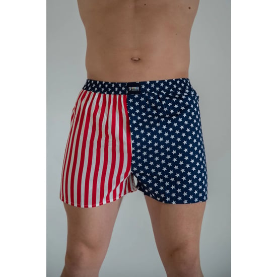 Happy Shorts Wijde boxershort met print amerikaanse vlag - Image 3