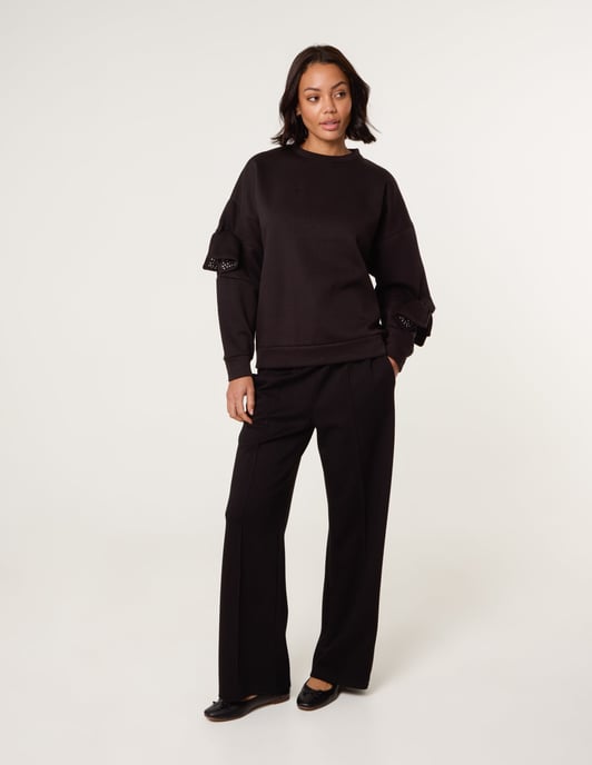 Bow Sleeve Sweatshirt - Image 2