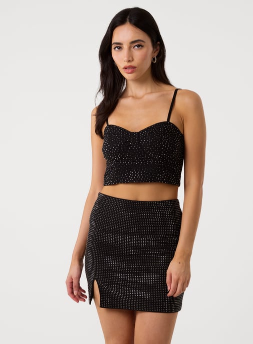 Rhinestone Cami Top - Image 1