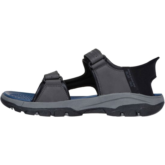 Skechers Tresmen - Reece Polyuretan Herr Sandaler i Kolgrå Standard - Image 4