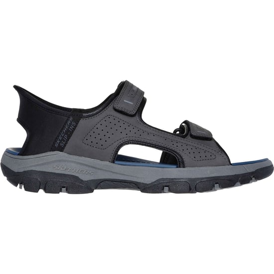 Skechers Tresmen - Reece Polyuretan Herr Sandaler i Kolgrå Standard - Image 5