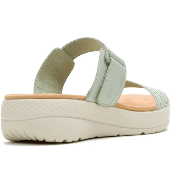 Hush Puppies Breathe Gore Leer Dames Sage Standaard Sandalen - Image 2