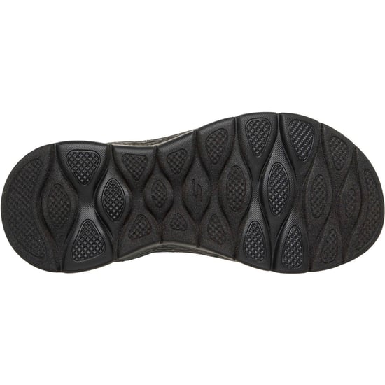 Skechers GO WALK Flex Illuminate Textiel Dames Zwart Standaard Sandalen - Image 2