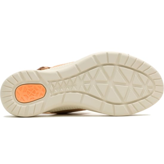 Hush Puppies Breathe Slingback Läder Sandaler för Kvinna Tan Standard - Image 3