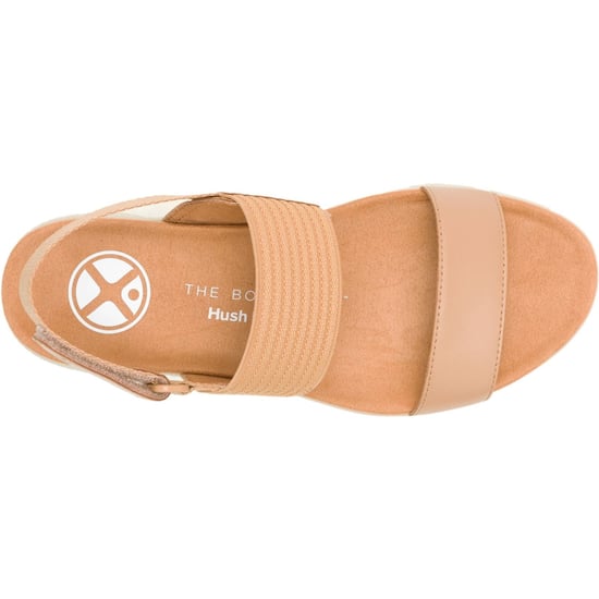 Hush Puppies Breathe Slingback Läder Sandaler för Kvinna Tan Standard - Image 4