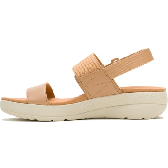 Hush Puppies Breathe Slingback Läder Sandaler för Kvinna Tan Standard - Image 5