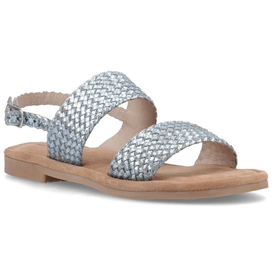 Hush Puppies Helene Sandal Läder Dam Blå Standard Sandaler - Image 1