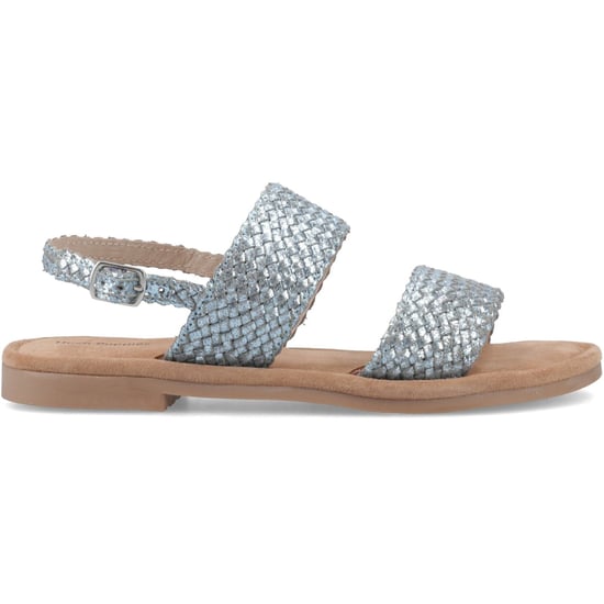 Hush Puppies Helene Sandal Läder Dam Blå Standard Sandaler - Image 5