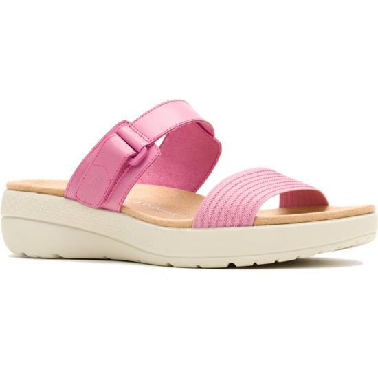 Hush Puppies Breathe Gore Leer Dames Roze Standaard Sandalen - Image 1