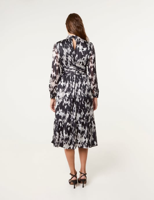 High Neck Midi Dress - Image 3