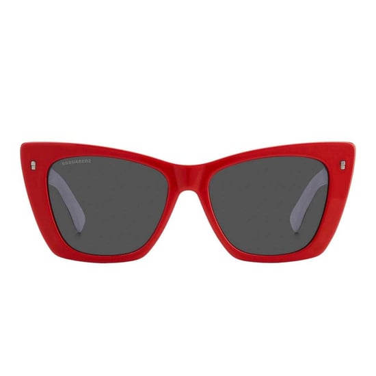 DSquared2 Dames/Dames Icon Vlinder Zonnebril (Rood/zwart) - Image 1