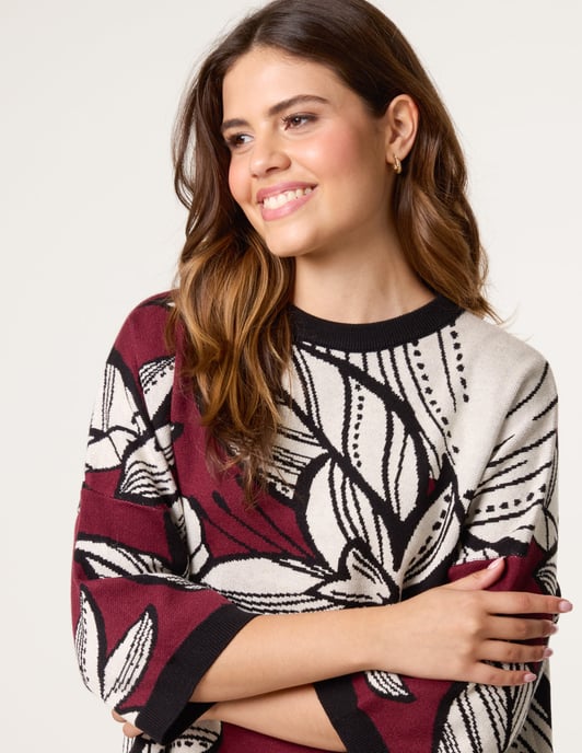 Flower Pattern Jumper - Image 2
