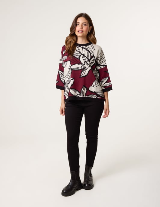 Flower Pattern Jumper - Image 3