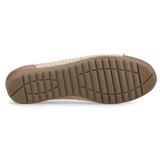 Hush Puppies Laurie Toe Cap Leather Women's Tan Standard Flats - Image 3