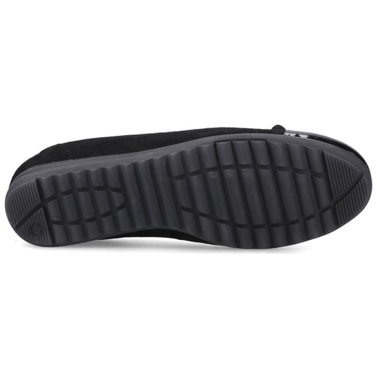 Hush Puppies Laurie Toe Cap Leather Women's Black Standard Flats - Image 3