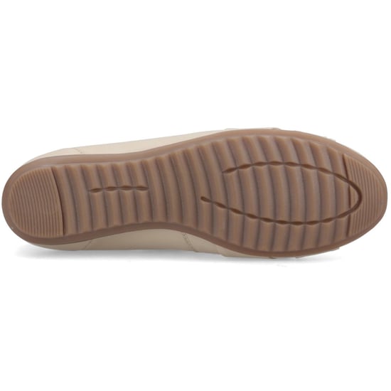 Hush Puppies Lilith Lederen Dames Crème Standaard Ballerina's - Image 3