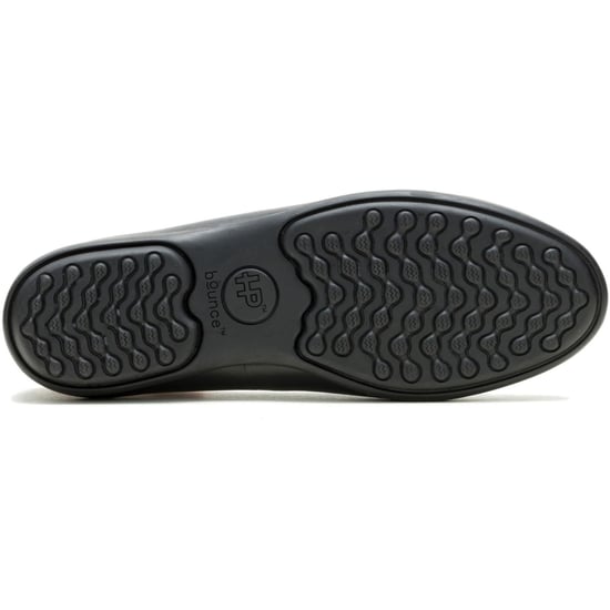 Hush Puppies Alice Platte Leren Dames Zwarte Standaard Ballerina's - Image 3