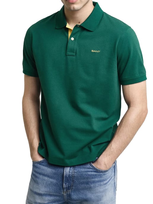 Gant | Mens Pique Polo Shirt - Image 4