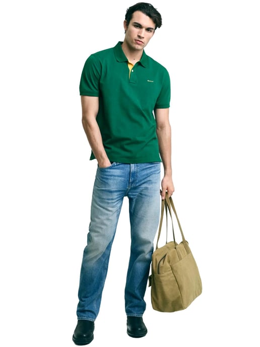Gant | Mens Pique Polo Shirt - Image 5