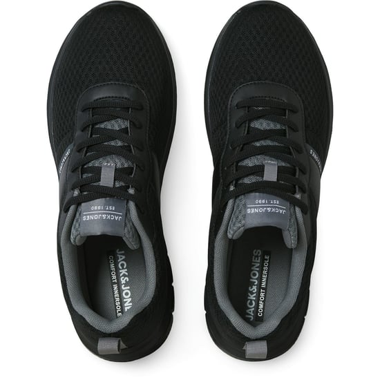 Jack & Jones Taylor Mesh Polyurethane Men's Black Standard Trainers - Image 2