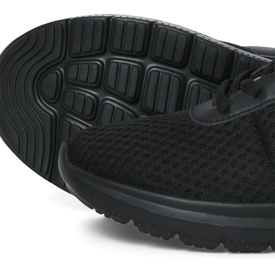 Jack & Jones Taylor Mesh Polyurethane Men's Black Standard Trainers - Image 4