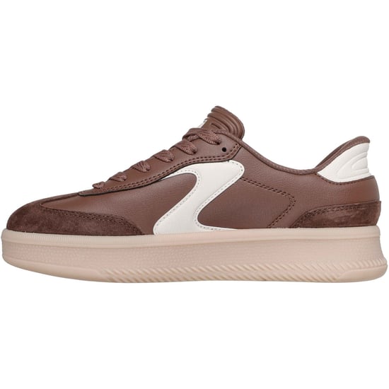 Skechers Hotshot HI - Lifted Luxe Polyurethaan Dames Bruine Standaard Sneakers - Image 4