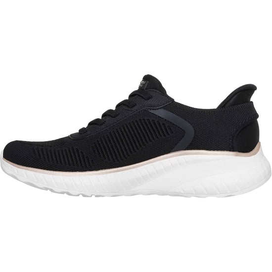 Skechers BOBS Sport Squad Chaos Textiel Dames Zwart/Goud Standaard Sneakers - Image 4