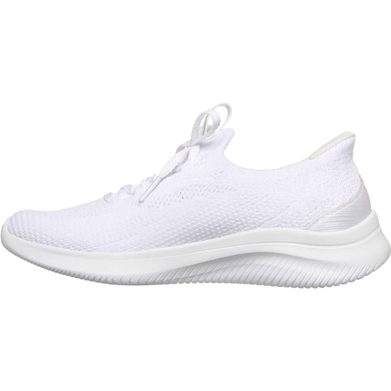 Skechers Ultra Flex 4.0 Textile Women's White Standard Trainers - Image 4