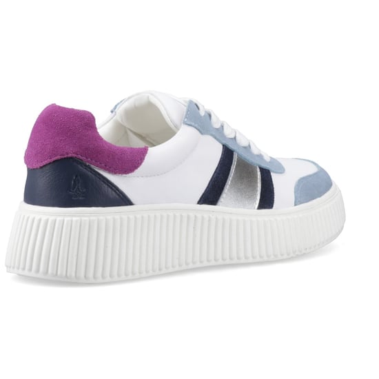 Hush Puppies Holly Suede Women's Silver Standard Trainers - Image 2