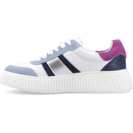 Hush Puppies Holly Suede Women's Silver Standard Trainers - Image 4
