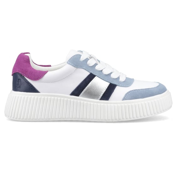 Hush Puppies Holly Suede Women's Silver Standard Trainers - Image 5