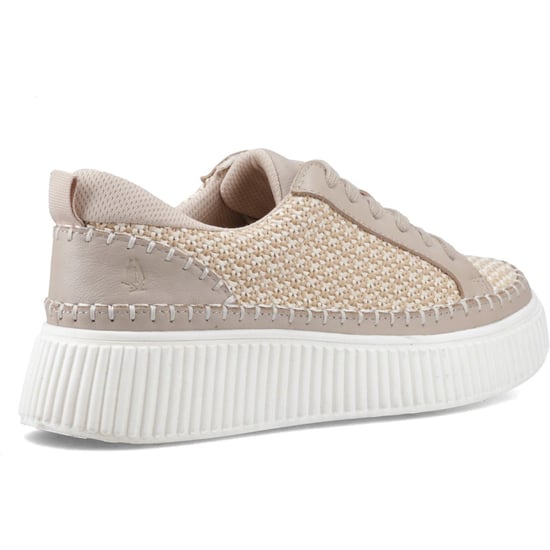 Hush Puppies Haisley Vävda Textil Dam Taupe Standard Sneakers - Image 2