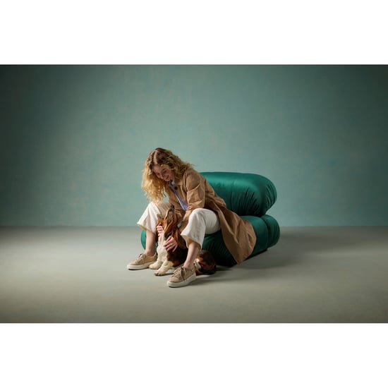 Hush Puppies Haisley Vävda Textil Dam Taupe Standard Sneakers - Image 6