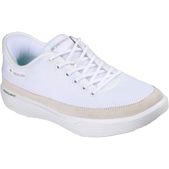 Skechers GoWalk Kommuter Textil Kvinna Vit Standard Skor - Image 1