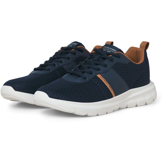 Jack & Jones Taylor Mesh Polyurethane Men's Navy Blazer Standard Trainers - Image 1