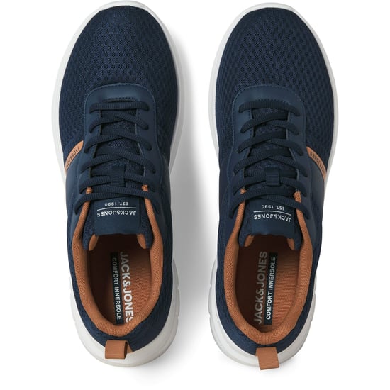Jack & Jones Taylor Mesh Polyurethane Men's Navy Blazer Standard Trainers - Image 2